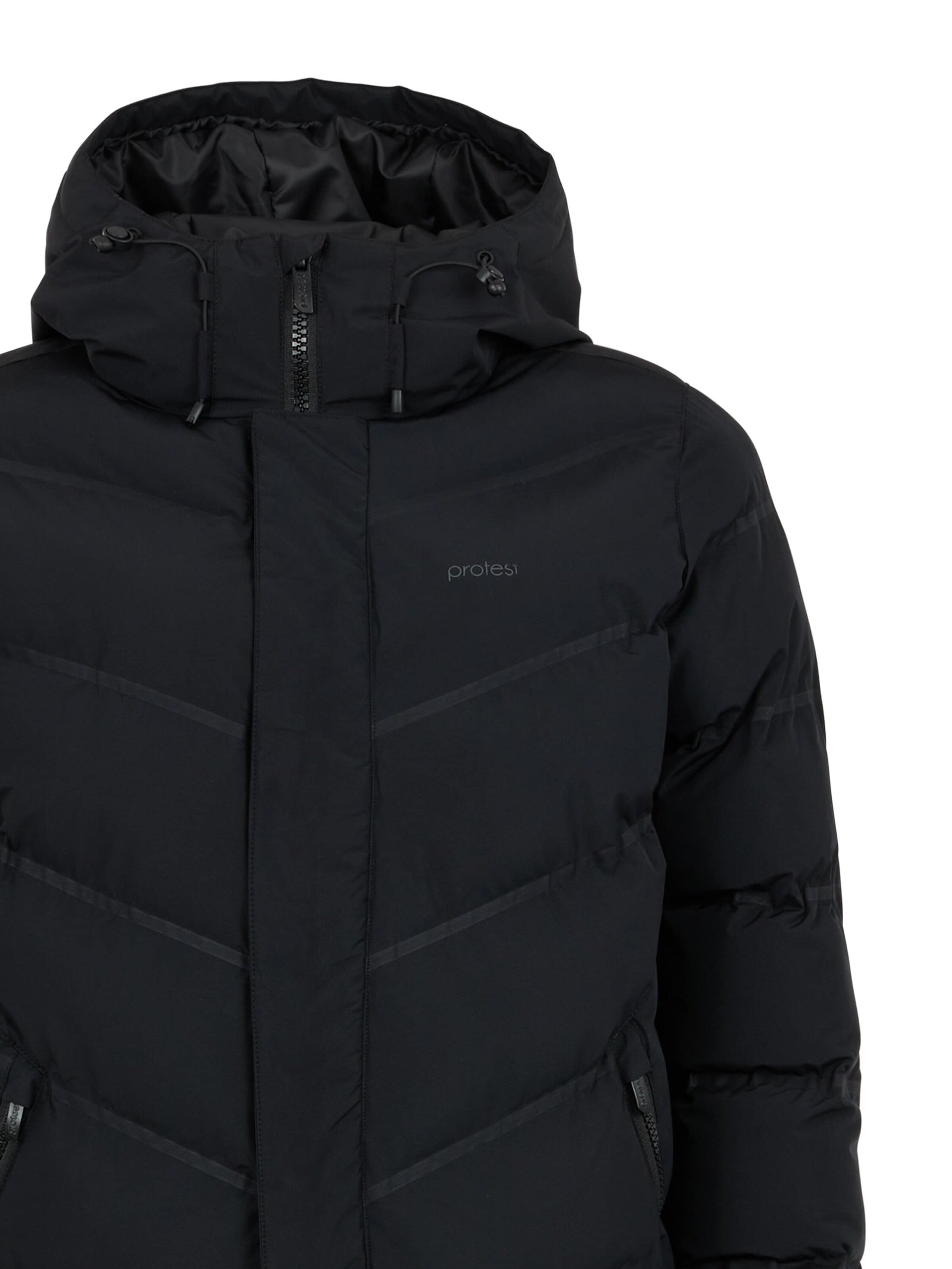 PROTEST Winterjacke 'PRTBANKSOS'‌‌‌‌‌‌‌‌ in Schwarz
