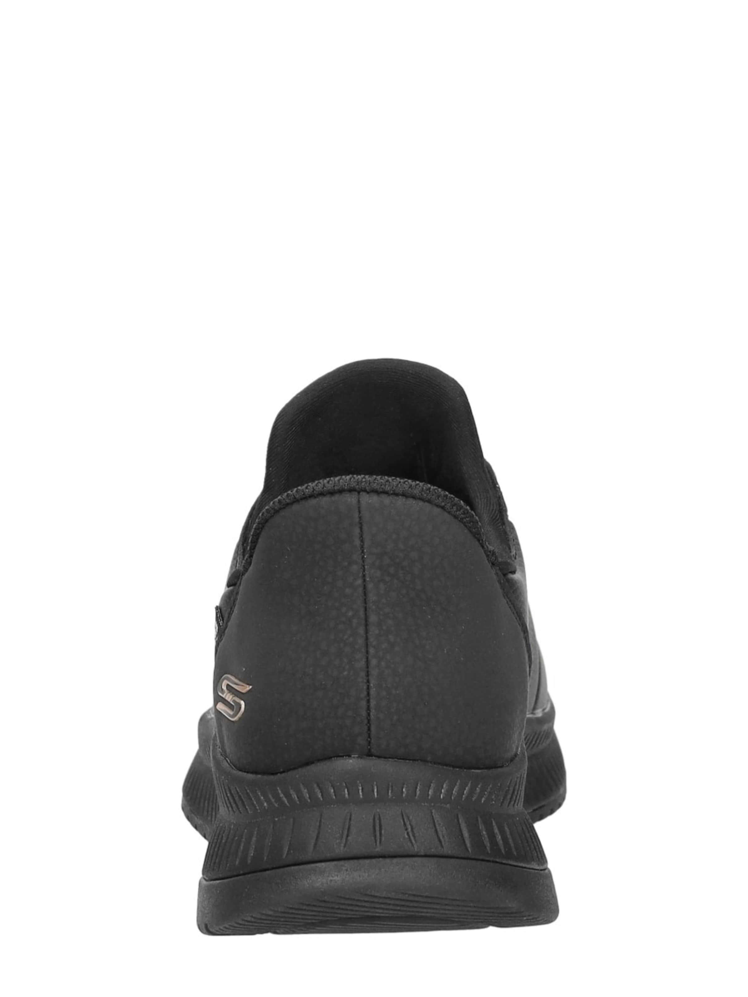 SKECHERS Sneakers laag 'Slip-Ins: Bobs Squad 4 - Key Look' in Zwart