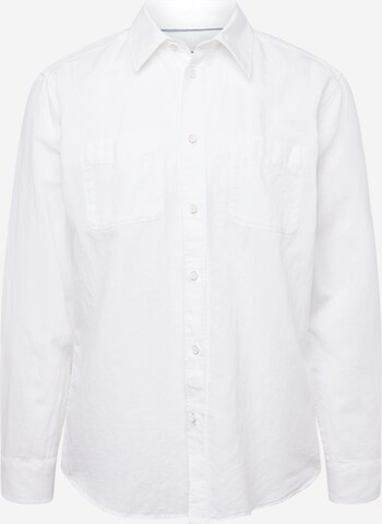 Coupe regular Chemise ESPRIT en blanc : devant