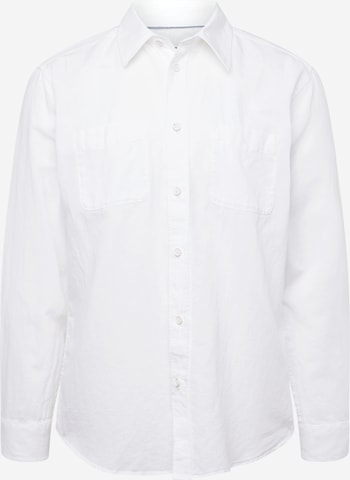 Coupe regular Chemise ESPRIT en blanc : devant