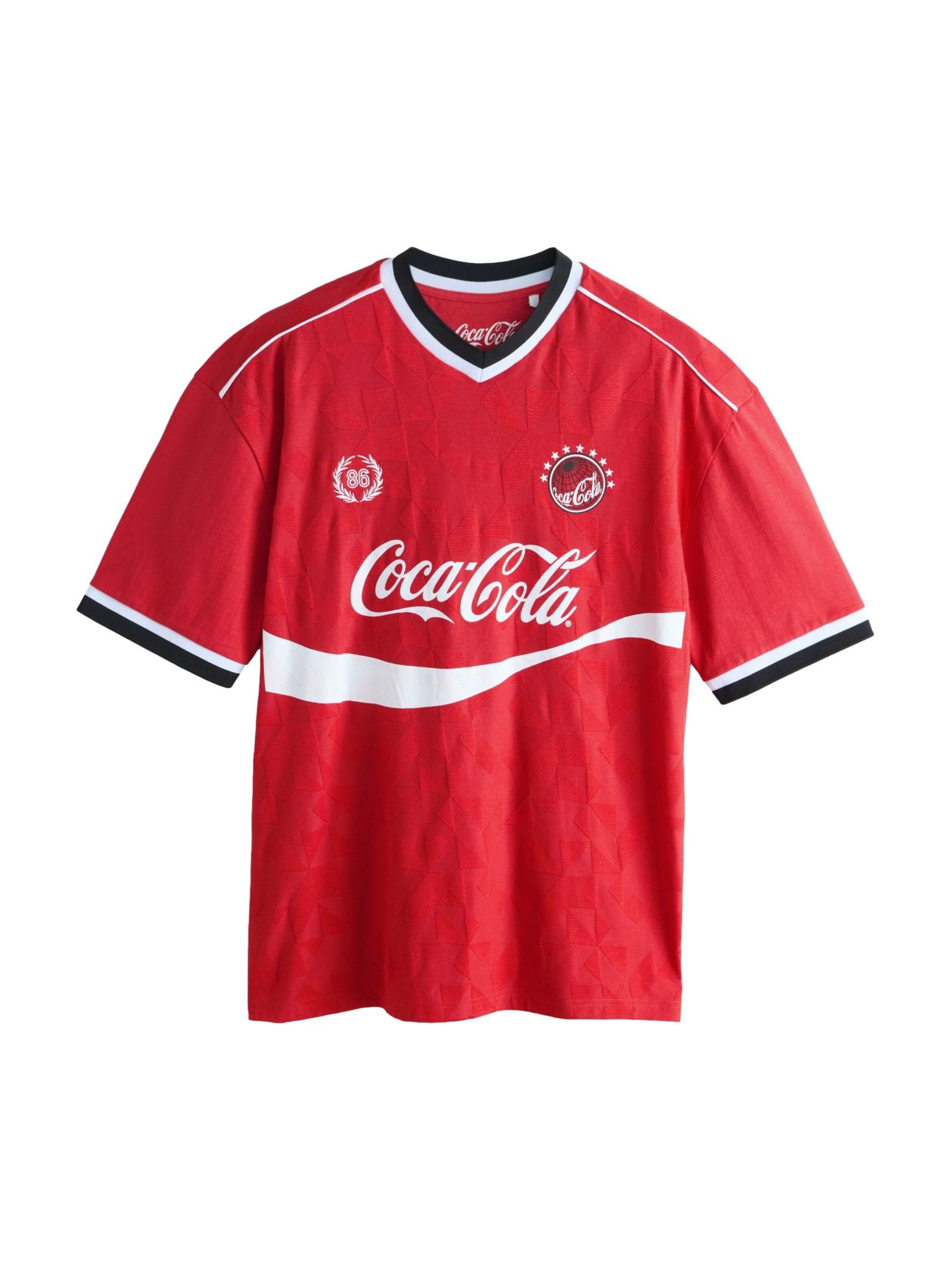 T-Shirt Next en rouge : devant