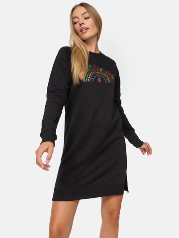 Threadbare Jurk 'Feels' in Zwart: voorkant
