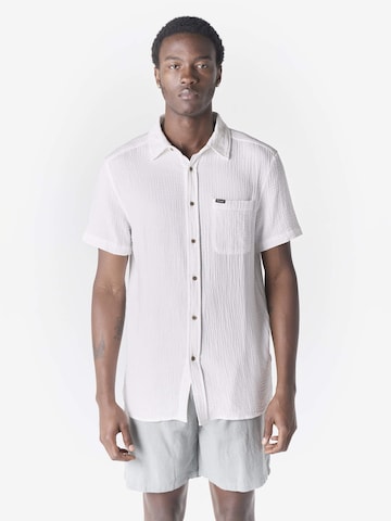 KOROSHI Regular fit Skjorta i vit: framsida