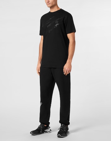 Plein Sport - Camiseta 'Scratch' en negro