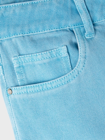 Wide leg Pantaloni 'ROLIZZA' de la LMTD pe albastru