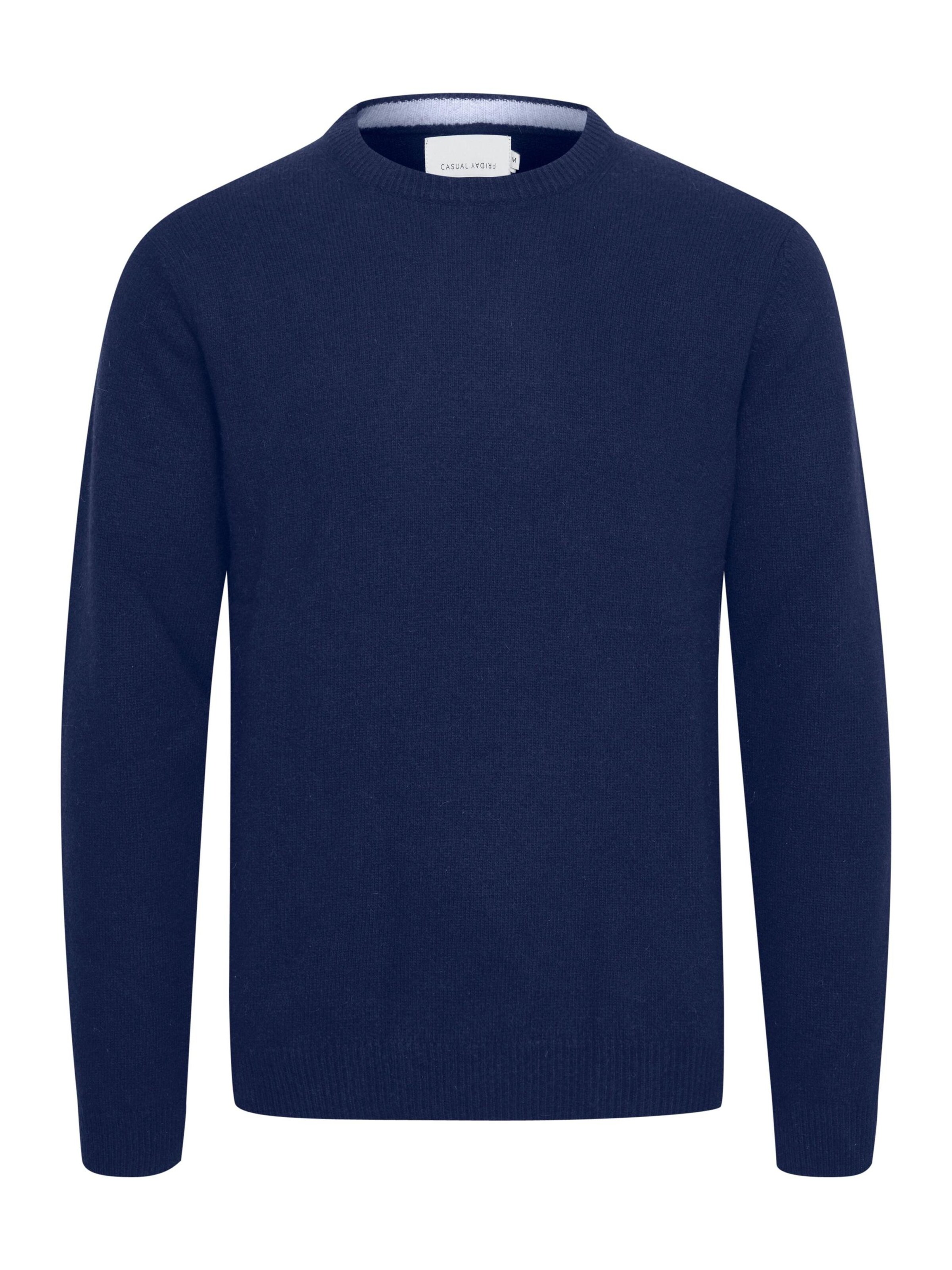 Pull-over 'Karl' Casual Friday en bleu : devant