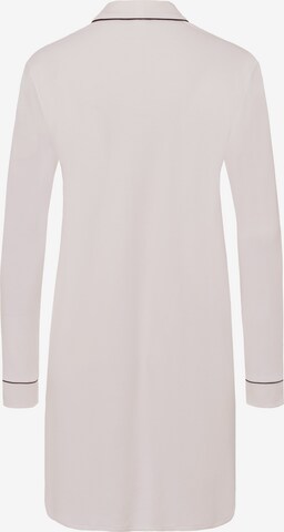 Hanro Langarm Nachthemd ' Natural Comfort 100cm ' in Pink