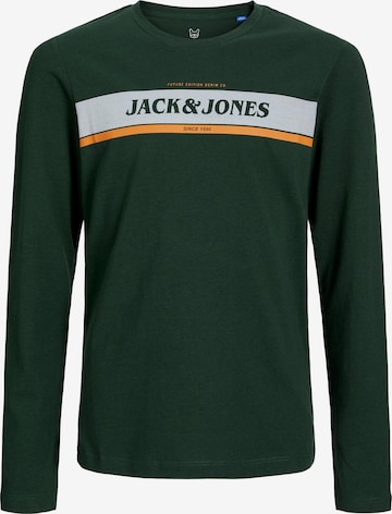 Jack & Jones Junior Тениска 'Alex' в зелено: отпред