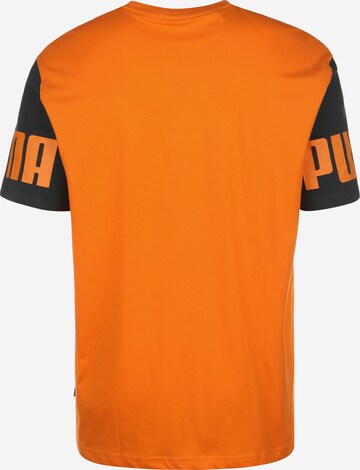 PUMA Functioneel shirt 'Power' in Oranje