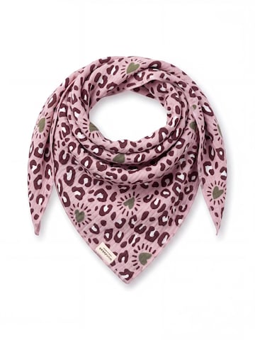 wundabaa Scarf 'mus 130x130x180' in Pink: front