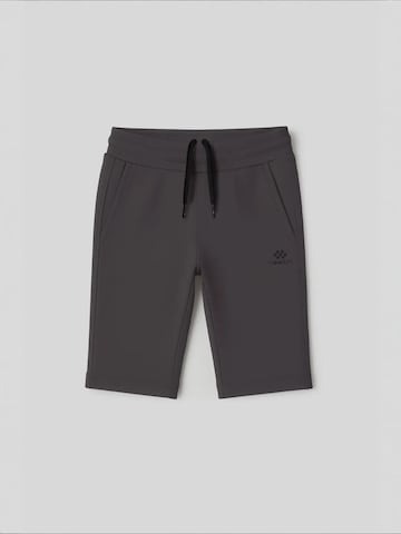 Tommy Life Trousers 'TOMMY Jugend-Shorts Mit Kordelzugbund' in Grey: front