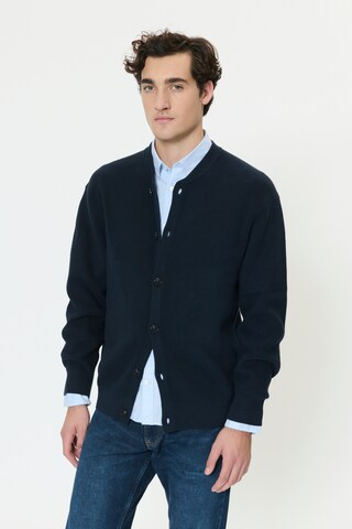 Matinique Cardigan 'MACardio' i blå: forside