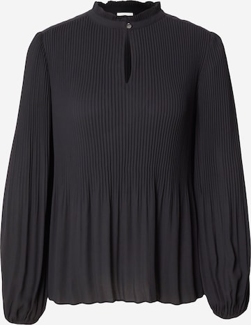 s.Oliver BLACK LABEL Bluse in Schwarz: Vorderseite