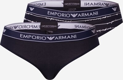 Emporio Armani Слип в тъмносиньо / бяло, Преглед на продукта
