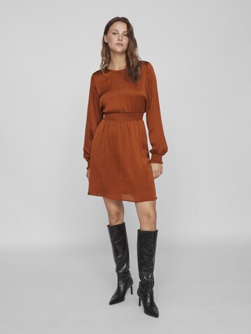 VILA Dress 'Bela' in Brown: front