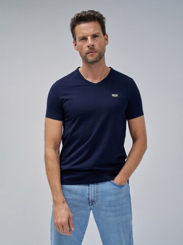 Salsa Jeans Shirt in Blauw: voorkant