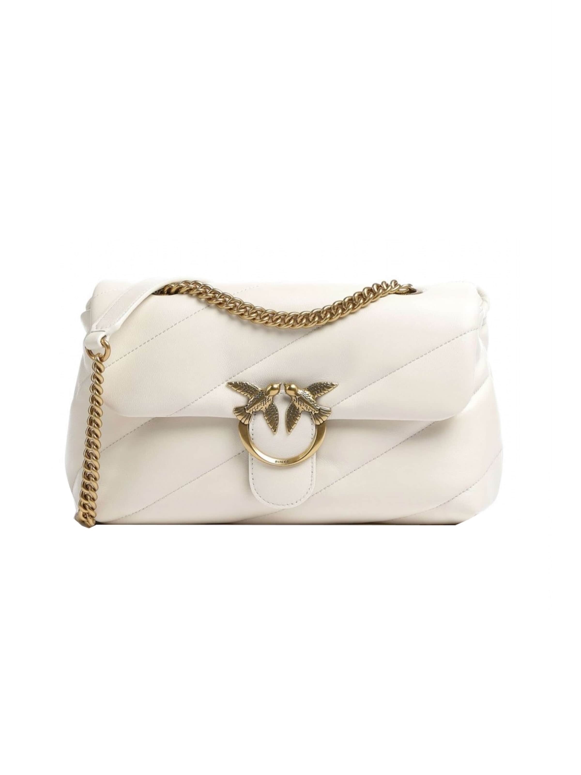 PINKO Shoulder Bag '100038 A0F2' in White: front