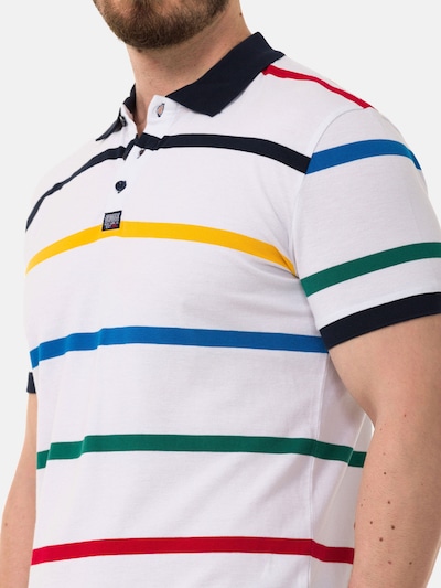 CIPO & BAXX Shirt 'CT749' in L in de kleur Wit, Productweergave