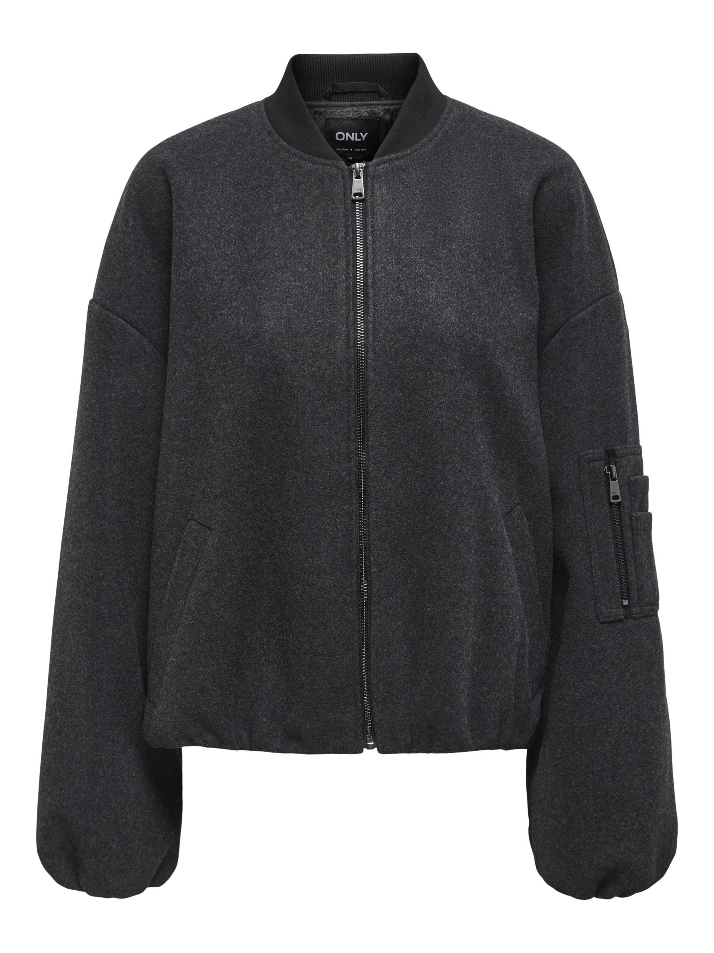 Giacca di mezza stagione 'NANCY' di ONLY in grigio: frontale