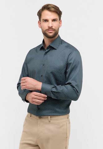 ETERNA Comfort fit Business shirt in Blue: front
