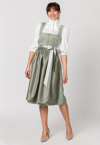 STOCKERPOINT Dirndl 'Marlene' in Grün: Vorderseite