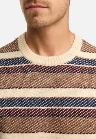 Pull-over 'INAxton' INDICODE JEANS en mélange de couleurs