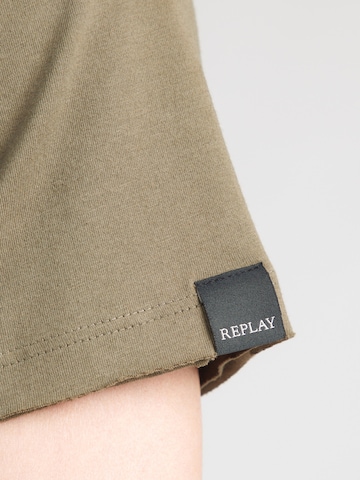 REPLAY Shirt in Groen