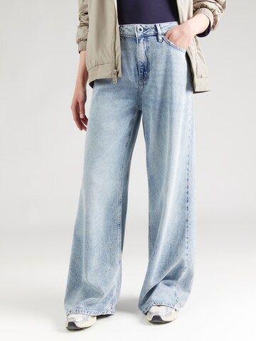 Wide Leg Jean 'BELLFLOWER' GUESS en bleu : devant