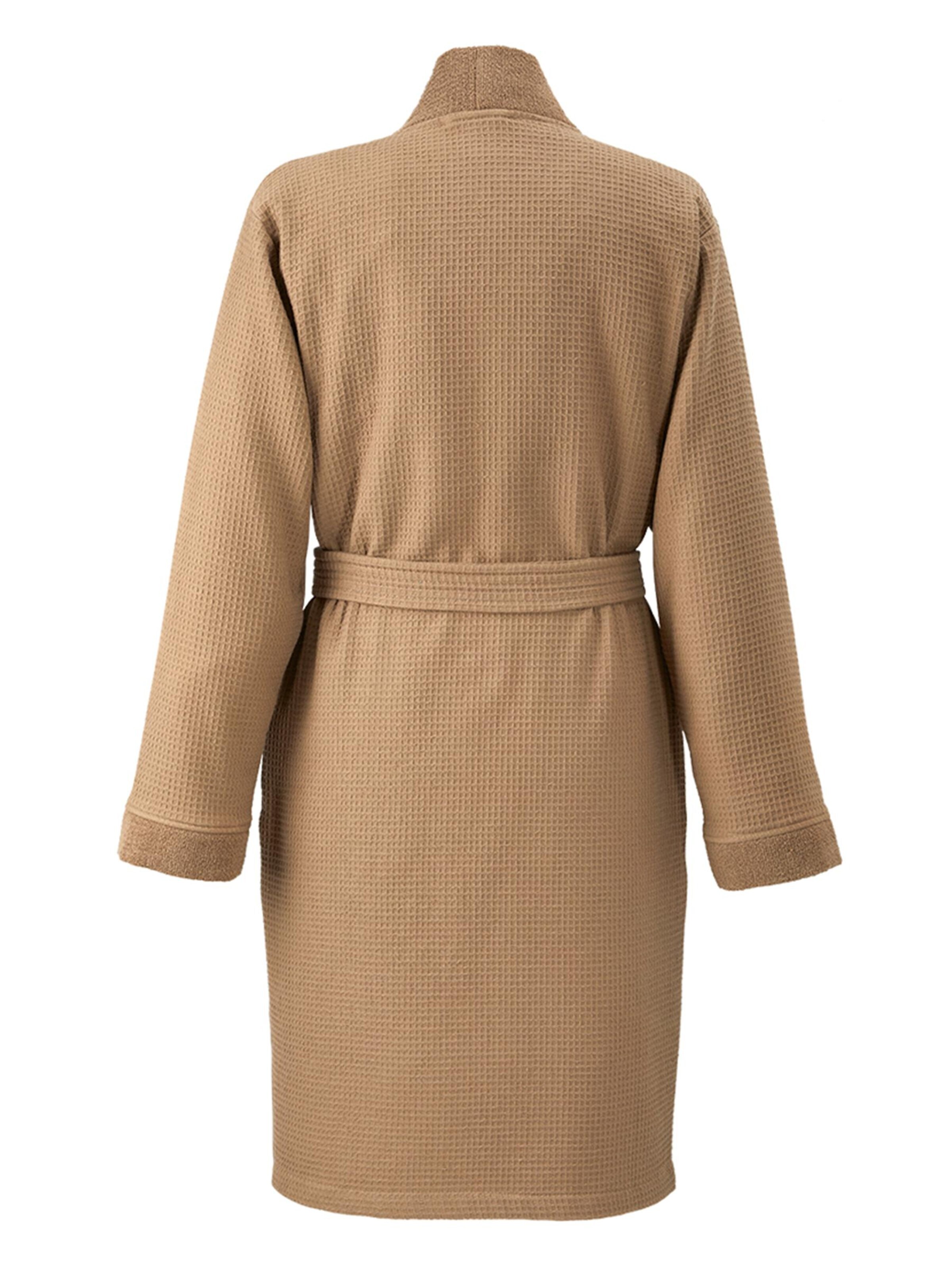 BOSS Home Long Bathrobe 'ONSEN' in Beige