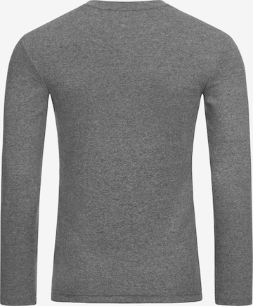 Redbridge Pullover Oceanside Slim Fit mit Reißverschluss in Grau