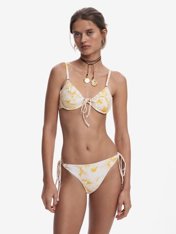 Desigual Σλιπ μπικίνι σε λευκό