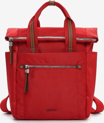 Sac à dos Emily & Noah en rouge : devant