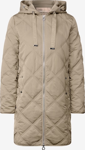 STREET ONE Between-Seasons Coat in Beige: front