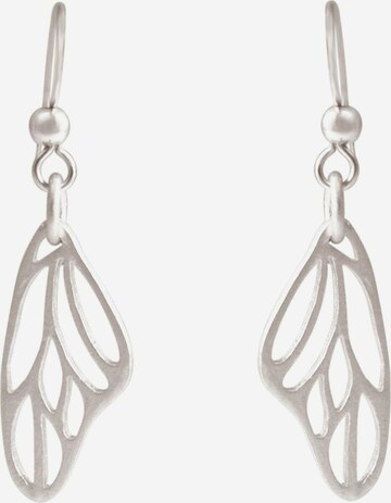 Gemshine Earrings 'Schmetterling' in Silver: front