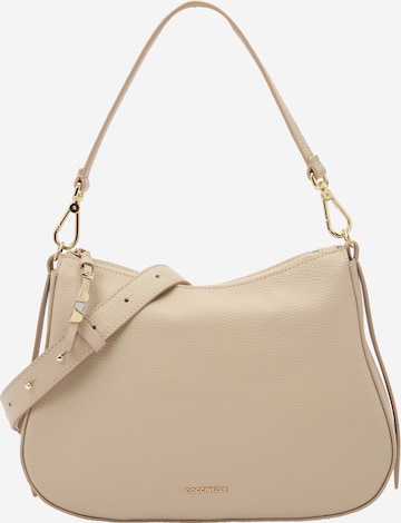 Coccinelle Torba na ramię 'NORY' w kolorze szary: przód