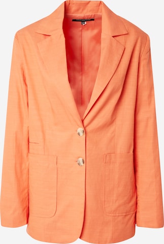 Blazer 'ALANIA' FRENCH CONNECTION en orange : devant