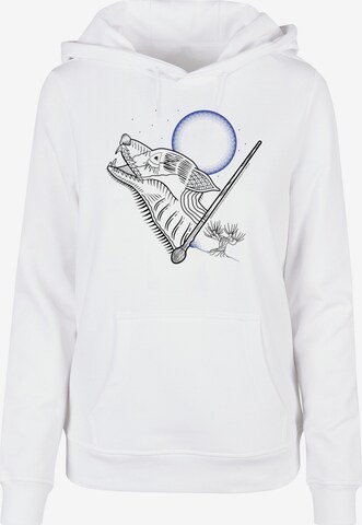 F4NT4STIC Sweatshirt 'Harry Potter Werewolf Line Art' in White: front