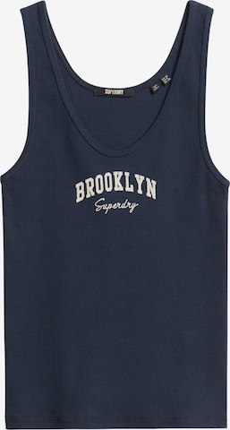 Superdry & Co Top in Blauw: voorkant