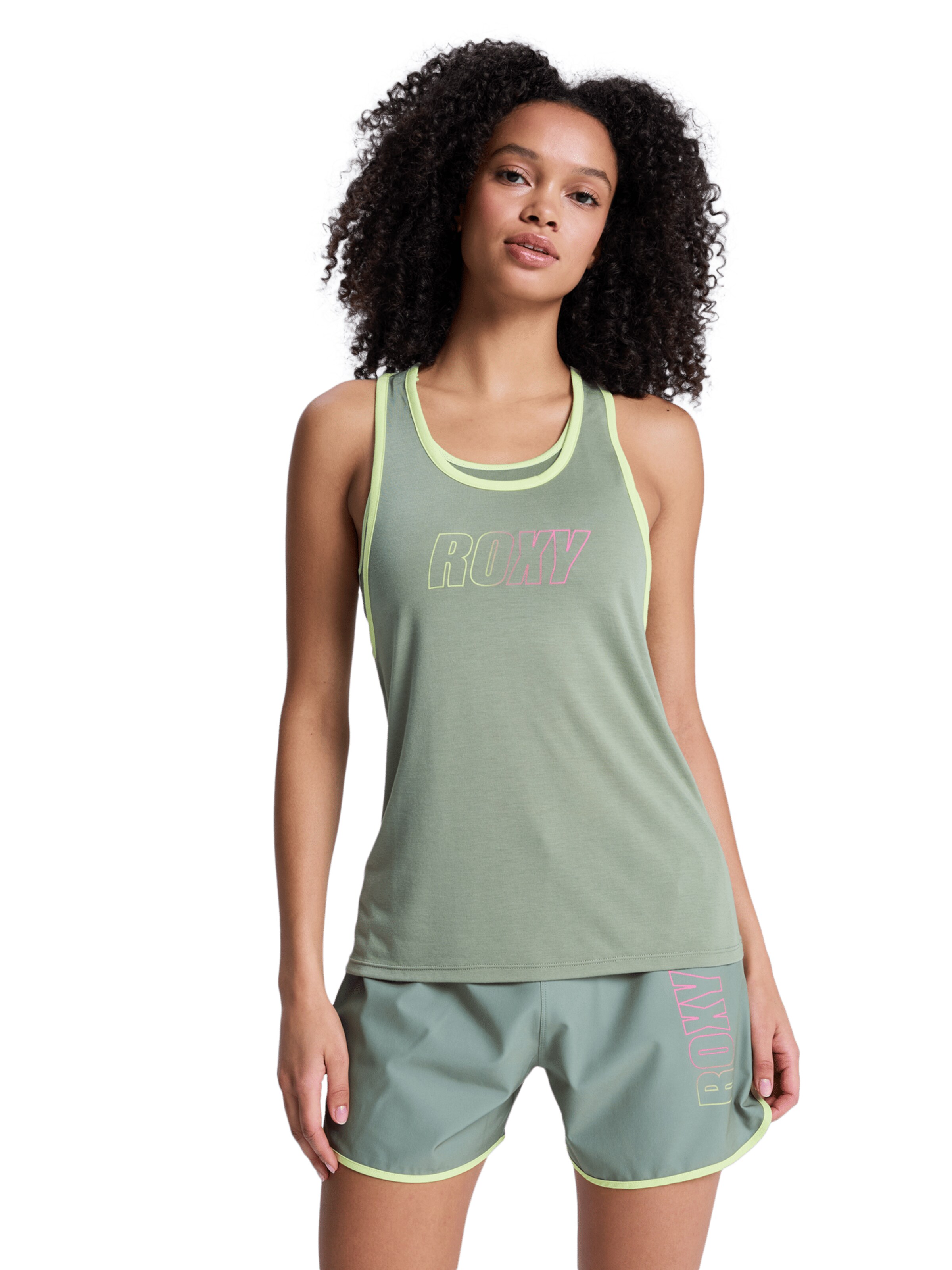 ROXY Top 'Everyday Flow' in Green: front