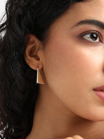 Boucles d'oreilles 'Lilianne' SOHI en or : devant