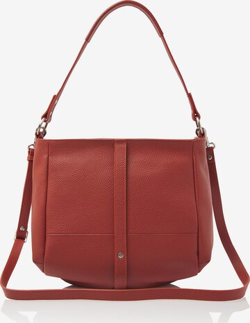 Castelijn & Beerens Shoulder Bag 'Babette Gesso' in Red