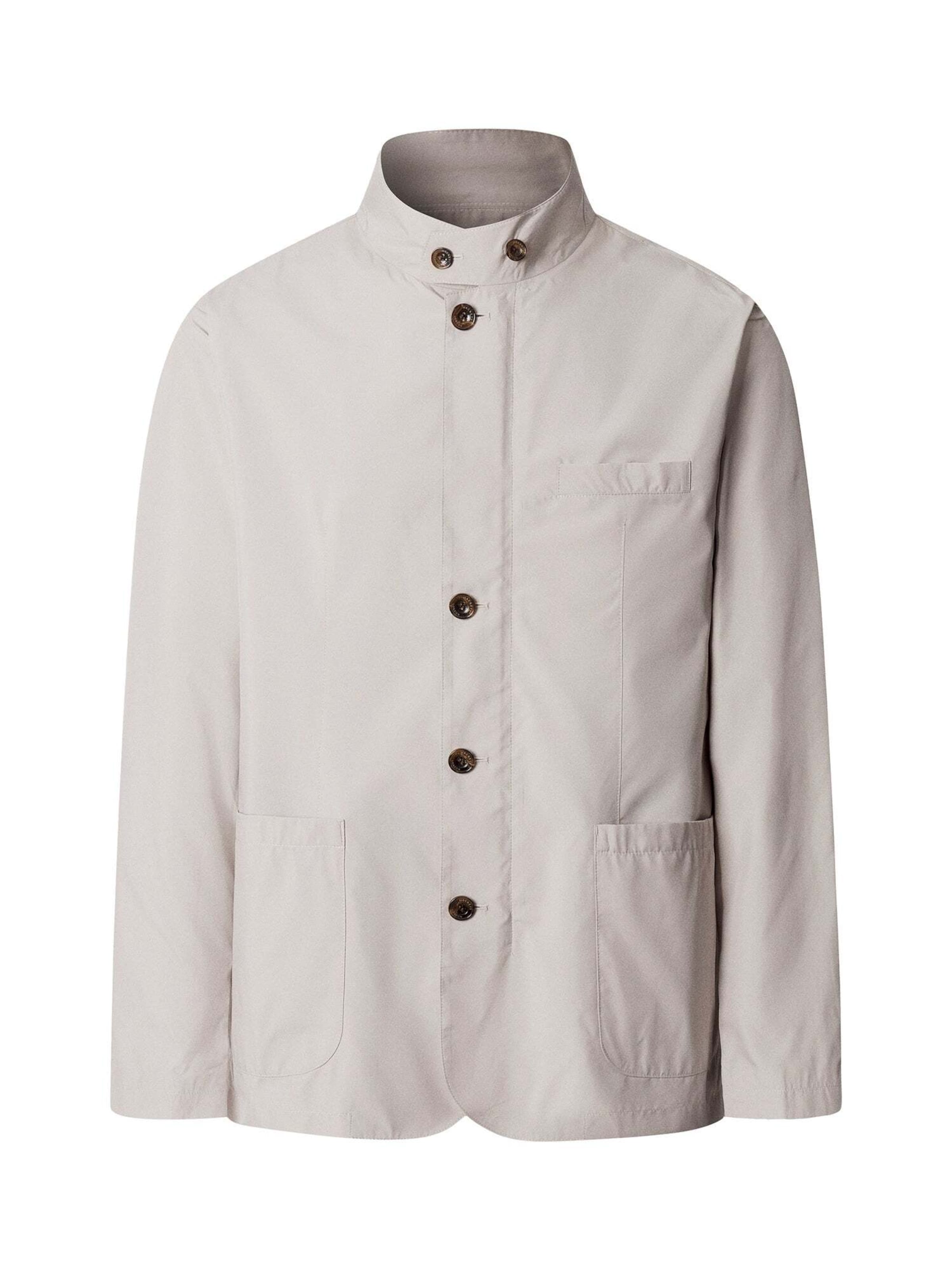 Hackett London Tussenjas ' LW BLAZER ' in Grijs: voorkant
