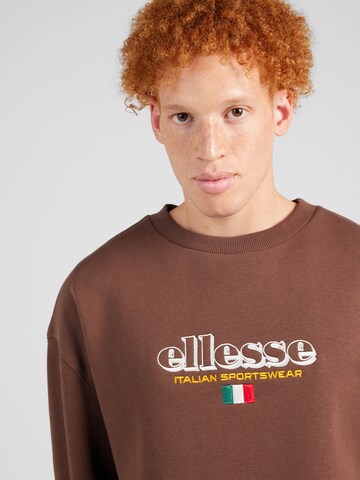 Sweat-shirt 'Sierre' ELLESSE en marron