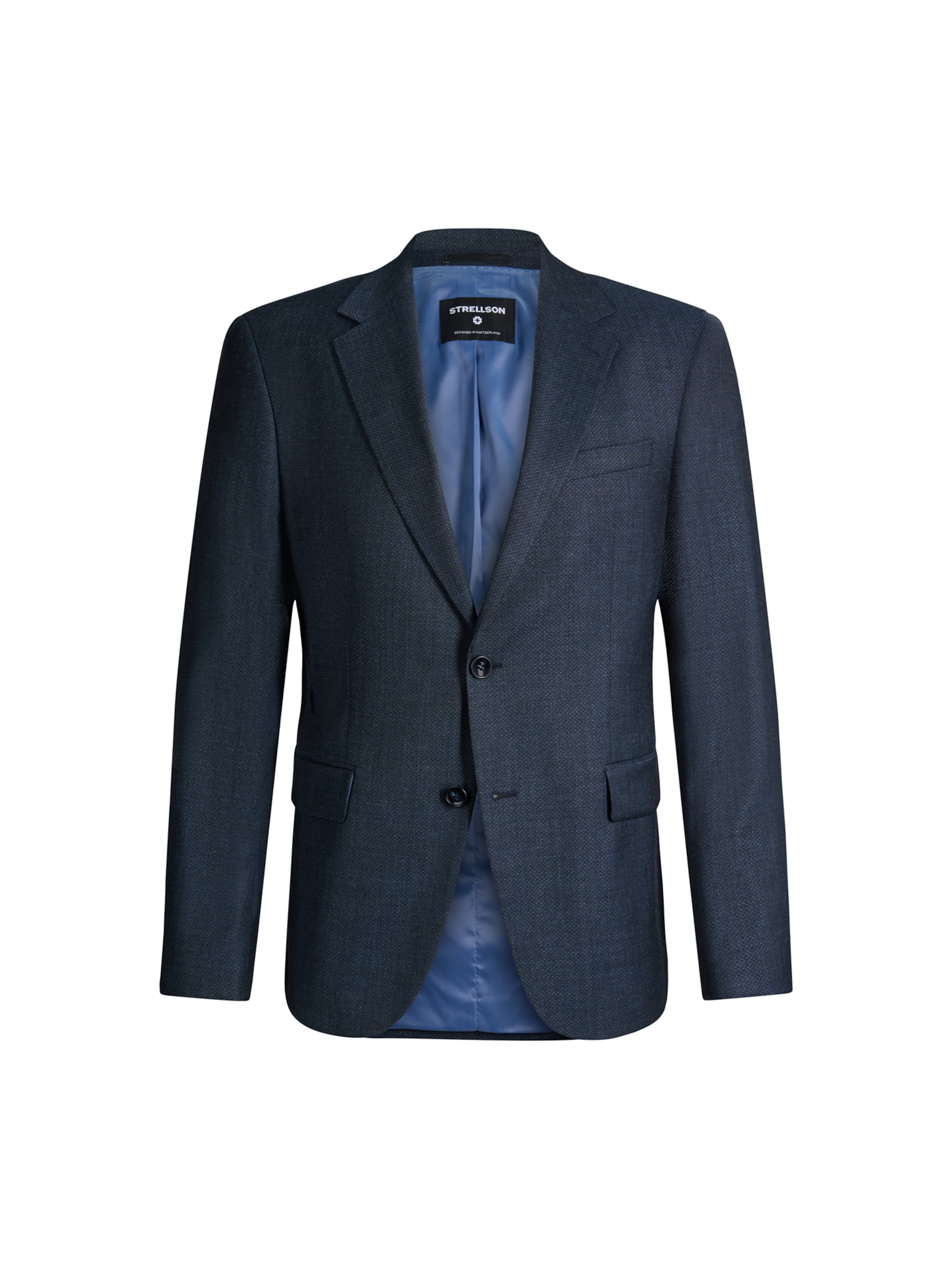 Coupe regular Veste de costume STRELLSON en bleu : devant