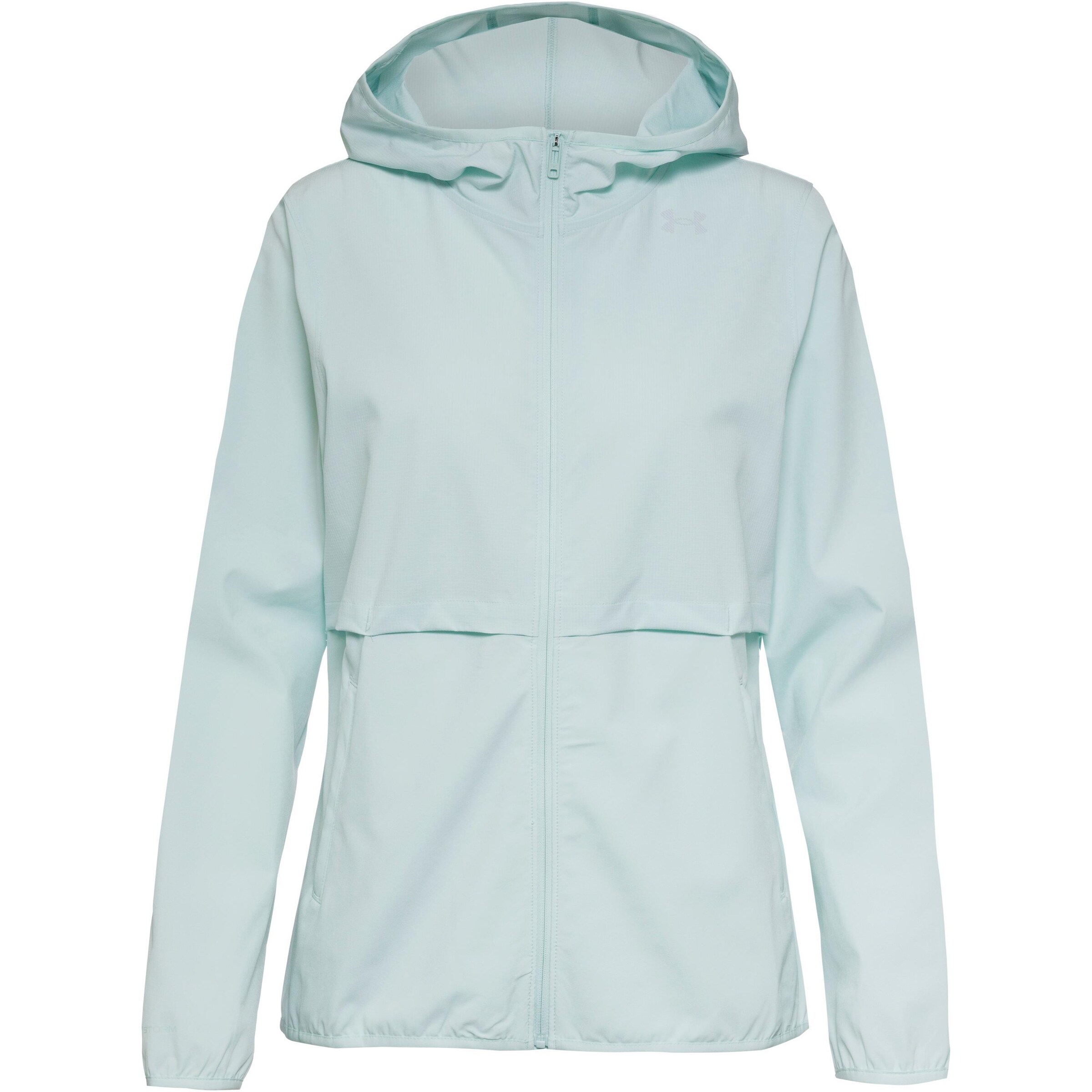 UNDER ARMOUR Performance Jacket 'VELOCITI PRO STORM' in Green: front