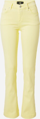 LTB Boot cut Jeans 'Fallon' in Yellow: front