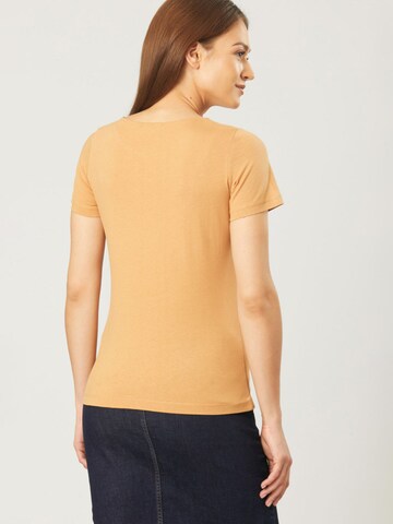 T-shirt Quiosque en jaune