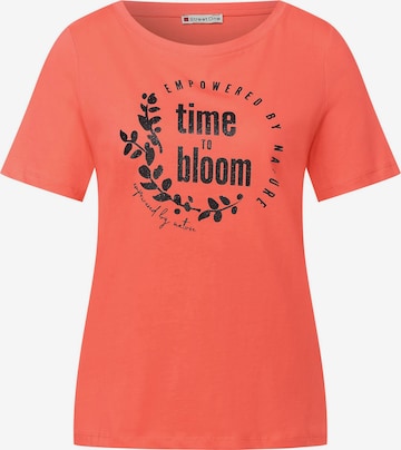 STREET ONE T-Shirt in Orange: predná strana