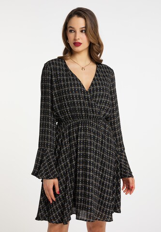 Robe faina en noir : devant