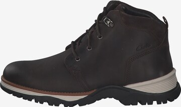 CLARKS Laarzen 'Topton Mid 2616' in Bruin